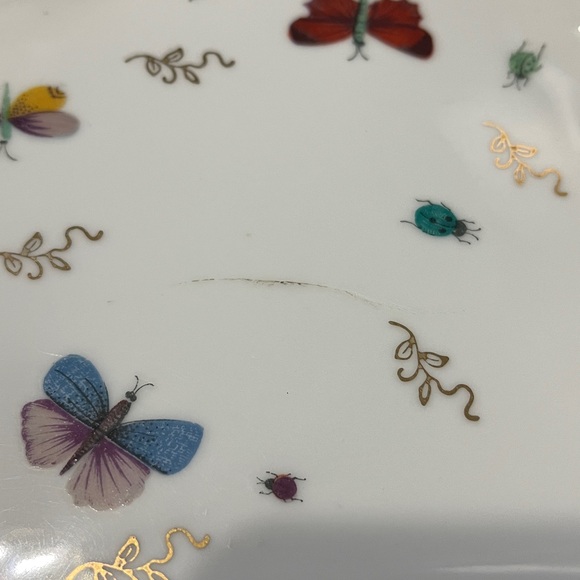 Vintage porcelain Lenwile Ardalt vanity set. - Picture 4 of 15